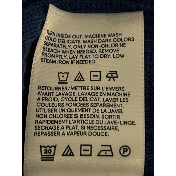 Lands' End Women's Fine Gauge Cotton Cardigan & Tank Sweater Set Medium - Picture 14 of 14